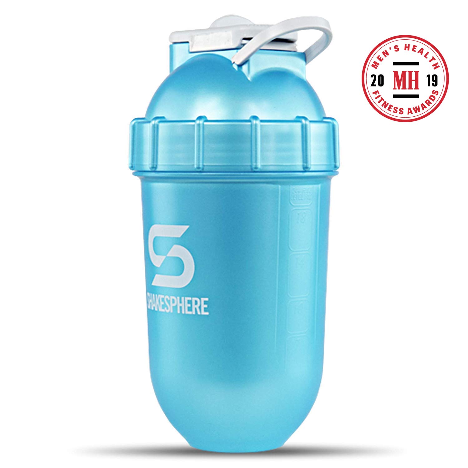 SHAKESPHERE TUMBLER SHAKER BOTTLE BLUE GYM PROTEIN LEAK PROOF CUP